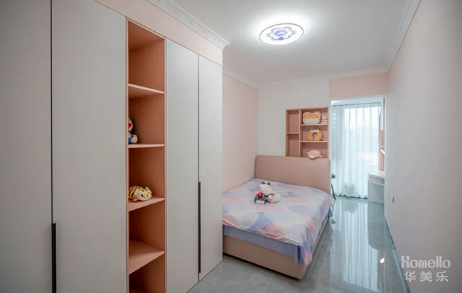 146㎡四居改大三居,主臥加入衣帽間,享受來(lái)自大套房的舒適